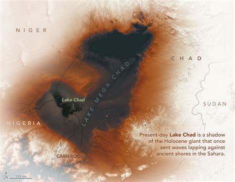 lake mega chad|Remnants of an Ancient Lake .